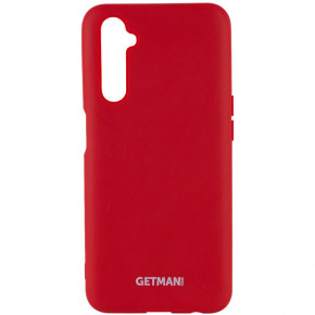  Silicone Cover Getman for Magnet Realme 6  / Red