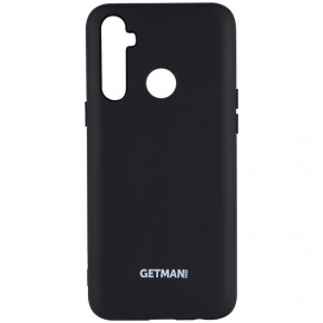  Silicone Cover Getman for Magnet Realme C3  / Black