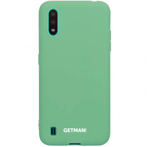  Silicone Cover Getman for Magnet Samsung Galaxy A01  / Spearmint