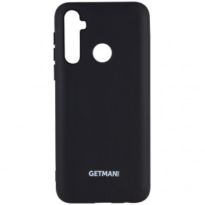  Silicone Cover Getman for Magnet Samsung Galaxy A21  / Black