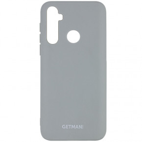  Silicone Cover Getman for Magnet Samsung Galaxy A21  / Mist Blue