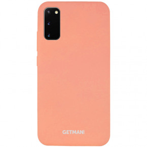  Silicone Cover Getman for Magnet Samsung Galaxy S20  / Flamingo