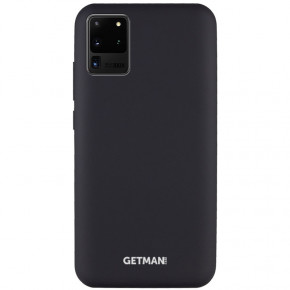  Silicone Cover Getman for Magnet Samsung Galaxy S20 Ultra  / Black