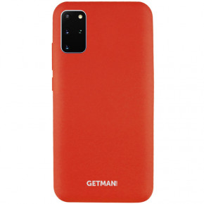  Silicone Cover Getman for Magnet Samsung Galaxy S20+  / Red