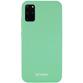  Silicone Cover Getman for Magnet Samsung Galaxy S20+  / Spearmint