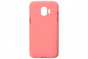   TPU Goospery Soft Feeling Jelly  Samsung J2 2018 J250 Pink (8809550415478)