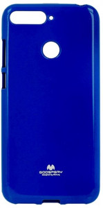   TPU Goospery Pearl Jelly  Huawei Y6 2018 Navy Blue (8809610540614)