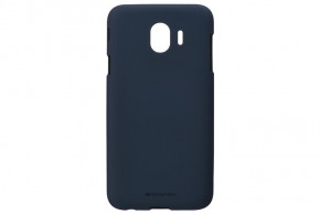   TPU Goospery Soft Feeling Jelly  Samsung J4 J400 Midnight Blue (8809621260549)