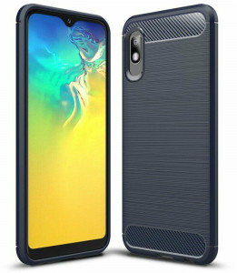 - Ipaky Slim Anti-Fingerprint TPU Case Samsung Galaxy A10e Blue