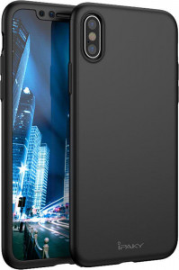 - Ipaky 360 PC Full Protection case iPhone X Black