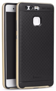 - Ipaky TPU+PC Huawei P9 Black/Gold