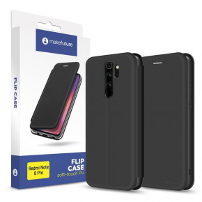   PU MakeFuture Flip  Xiaomi Redmi Note 8 Pro Black (MCP-XRN8PBK)