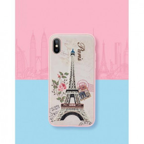  Rock Space Great City Series Embroidery Case  Apple iPhone X/Xs (RPC1352) (BS-000046439)