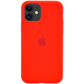   Silicone Full Case AA Open Cam Apple iPhone11 Red (FullOpeAAKPi11-11)