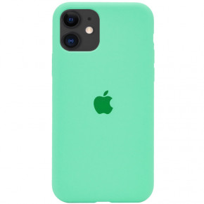   Silicone Full Case AA Open Cam Apple iPhone11 Spearmint (FullOpeAAKPi11-30)