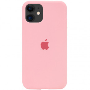   Silicone Full Case AA Open Cam Apple iPhone11 Pink (FullOpeAAKPi11-41)