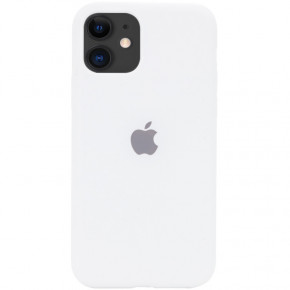   Silicone Full Case AA Open Cam Apple iPhone11 White (FullOpeAAKPi11-8)