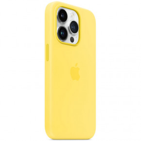   Silicone Full Case AAA MagSafe IC Apple iPhone 14 Canary Yellow (Orig14CanaryYellow) 3