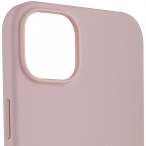   Silicone Full Case AAA MagSafe IC Apple iPhone 14 (Orig14ChalkPink) 4