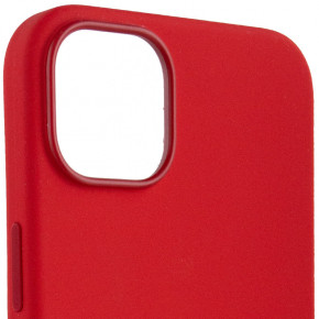   Silicone Full Case AAA MagSafe IC Apple iPhone 14 Pro Max Red (Orig14PMRed) 4