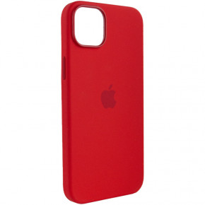   Silicone Full Case AAA MagSafe IC Apple iPhone 14 Pro Max Red (Orig14PMRed) 5