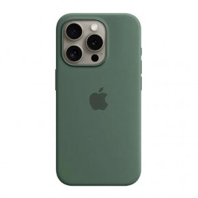    Silicone Full Case AAA MagSafe IC Apple iPhone 15 Green (Orig15Green) (0)