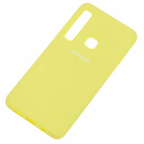  Silicone case Samsung Galaxy A9 (2018)  / Yellow 4