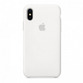  Silicone Case  iPhone Xs White