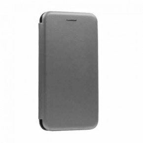  TTech Leather Book Series  Samsung A7 2018 (A750) Gray (BS-000060736)