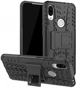 - Toto Dazzle Kickstand 2 in 1 Case Xiaomi Redmi 7 Black