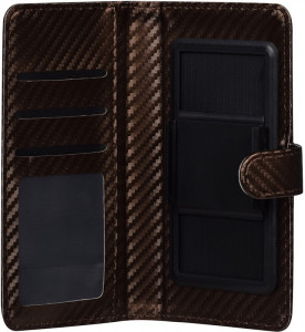 - TOTO Book Carbon Fiber Universal Cover 4,7-5,3 Brown #I/S 4