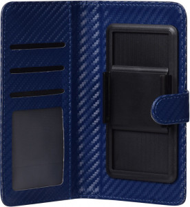 - TOTO Book Carbon Fiber Universal Cover 4,7-5,3 Navy Blue #I/S 4