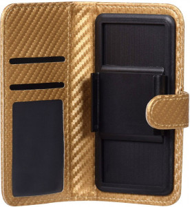 - TOTO Book Carbon Fiber Universal Cover 5,5-5,7 Gold #I/S 3