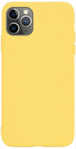 - TOTO 1mm Matt TPU Case Apple iPhone 11 ProYellow #I/S