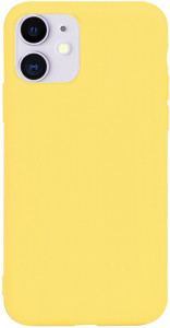 - TOTO 1mm Matt TPU Case Apple iPhone 11 Yellow #I/S 3