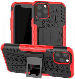 - Toto Dazzle Kickstand 2 in 1 Case Apple iPhone 11 Pro Red