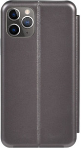 - Toto Book Rounded Leather Case Apple iPhone 11 Pro Gray