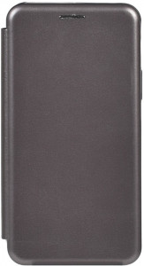 - Toto Book Rounded Leather Case Apple iPhone 11 Pro Gray 3