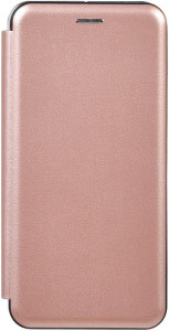 - Toto Book Rounded Leather Case Xiaomi Redmi Note 8 Pro Rose Gold