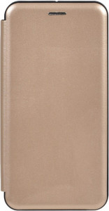 - TOTO Book Rounded Leather Case Xiaomi Redmi Note 8 Gold #I/S