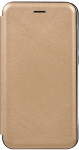 - TOTO Book Rounded Leather Case Xiaomi Mi CC9/Mi 9 Lite Gold #I/S