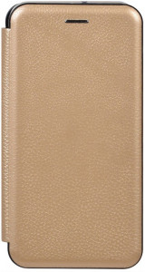 - TOTO Book Rounded Leather Case Samsung Galaxy M30s Gold #I/S