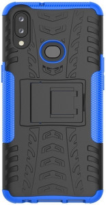 - TOTO Dazzle Kickstand 2 in 1 Case Samsung Galaxy A10s Blue #I/S 3