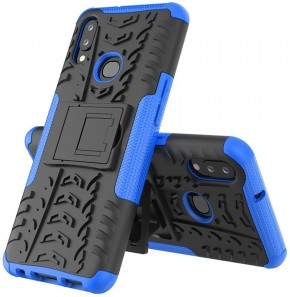 - TOTO Dazzle Kickstand 2 in 1 Case Samsung Galaxy A10s Blue #I/S 4