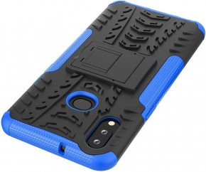 - TOTO Dazzle Kickstand 2 in 1 Case Samsung Galaxy A10s Blue #I/S 6