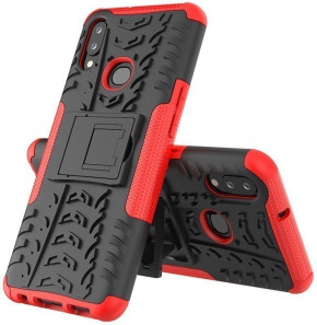 - Toto Dazzle Kickstand 2 in 1 Case Samsung Galaxy A10s Red 4