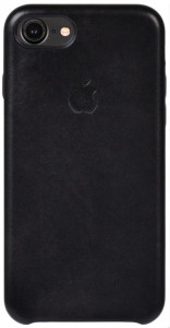 - TOTO Leather Case Apple iPhone 7/8 Black #I/S