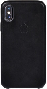 - TOTO Leather Case Apple iPhone X/XS Black #I/S