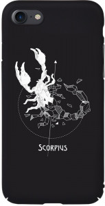 - Toto Full PC Print Case Apple iPhone 7/8 #161_Scorpius Black