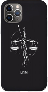 - Toto Full PC Print Case Apple iPhone 11 #163_Libra Black